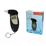 Компактний цифровий алкотестер з дисплеєм і насадками 5 шт Високоточний цифровий алкотестер Кишеньковий Драгер, фото 3