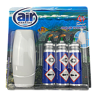 AIR menline Aqua world with aplicator 3х15ml Освежитель воздуха Аквасвит с аппликатором/10, , шт