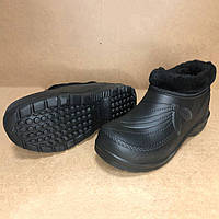 Ботинки женские с тиснением утепленные 38 размер. XF-240 Цвет: черный mun