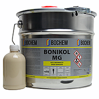 Клей BONIKOL MG 0.5л (резиновый) на основе натурального каучука для склеивания тканей, резины, кожи