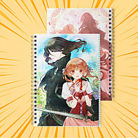 Зошит А5 48 арк. на пружині у клітинку 60 гр.м² Sugar Apple Fairy Tale / Казка про цукрове яблуко