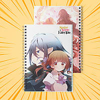 Зошит А5 48 арк. на пружині у клітинку 60 гр.м² Sugar Apple Fairy Tale / Казка про цукрове яблуко 002