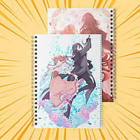 Зошит А5 48 арк. на пружині у клітинку 60 гр.м² Sugar Apple Fairy Tale / Казка про цукрове яблуко 005