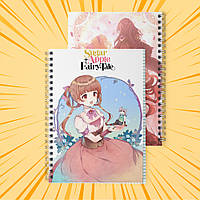 Зошит А5 48 арк. на пружині у клітинку 60 гр.м² Sugar Apple Fairy Tale / Казка про цукрове яблуко 007