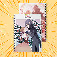 Зошит А5 48 арк. на пружині у клітинку 60 гр.м² Sugar Apple Fairy Tale / Казка про цукрове яблуко 009