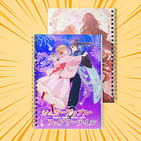 Зошит А5 48 арк. на пружині у клітинку 60 гр.м² Sugar Apple Fairy Tale / Казка про цукрове яблуко 010