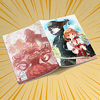 Зошит А5 48 арк. на скобі у клітинку 60 гр.м² Sugar Apple Fairy Tale / Казка про цукрове яблуко