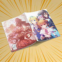 Зошит А5 48 арк. на скобі у клітинку 60 гр.м² Sugar Apple Fairy Tale / Казка про цукрове яблуко 004