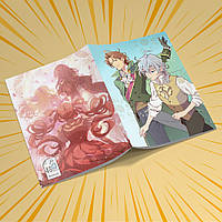 Зошит А5 48 арк. на скобі у клітинку 60 гр.м² Sugar Apple Fairy Tale / Казка про цукрове яблуко 006