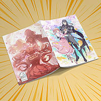 Зошит А5 48 арк. на скобі у клітинку 60 гр.м² Sugar Apple Fairy Tale / Казка про цукрове яблуко 008