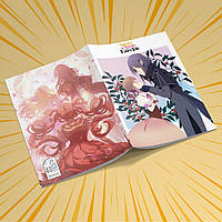 Зошит А5 48 арк. на скобі у клітинку 60 гр.м² Sugar Apple Fairy Tale / Казка про цукрове яблуко 009