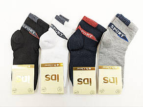 Дитячі шкарпетки середні IDS Sport, для хлопчиків ,  бавовна 12 пар/уп різні кольори