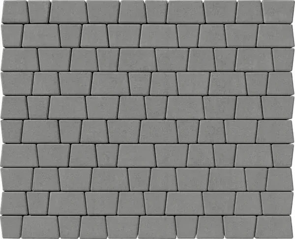 Тротуарна плитка Мозаїка сірий