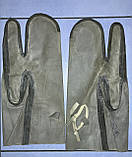 Рукавиці непромокальні трипалі для ОЗК, Л-1, від хімзахисту СРСР, фото 4