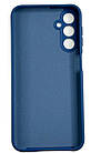 Чохол силіконовий для Samsung A24 4G (A245) Silicone Case Full (Темно-синій), фото 5