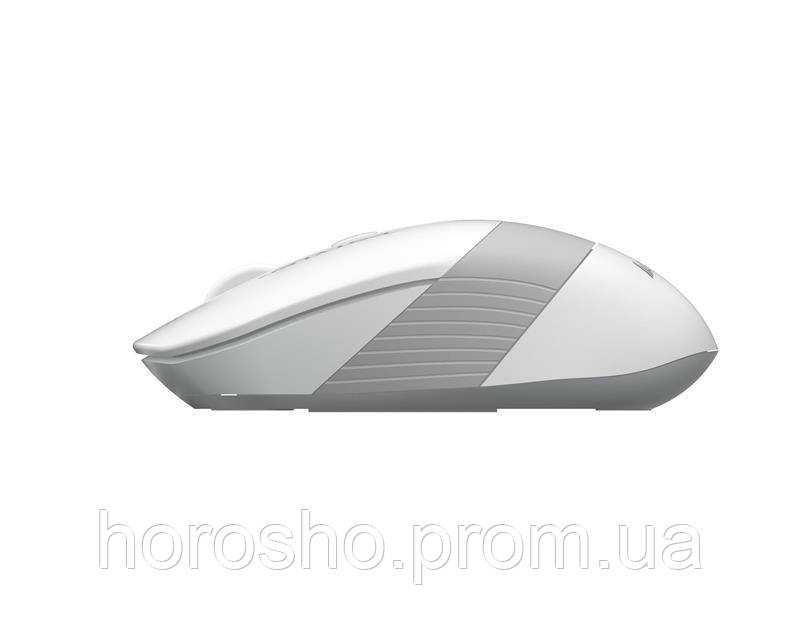 Мышь беспроводная A4Tech FG10S White USB HR, код: 1904181 - фото 2 - id-p2192000033