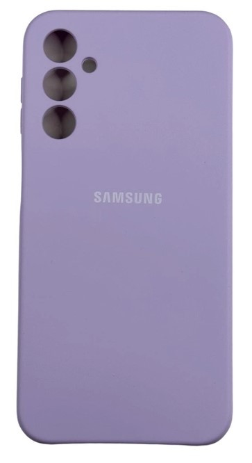 Чохол силіконовий для Samsung A24 4G (A245) Silicone Case Full (Бузковий)