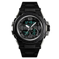 Фирменные спортивные часы SKMEI 1452BK BLACK, Брендовые мужские часы, JP-758 Армейские часы mun