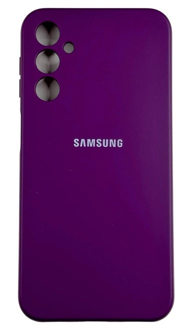 Чохол силіконовий для Samsung A24 4G (A245) Silicone Case Full (Виноградний)