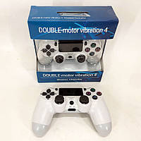 Джойстик DOUBLESHOCK для PS 4, бездротовий ігровий геймпад PS4/PC акумуляторний джойстик. DI-841 Колір білий mun