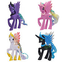 Набір іграшок 4в1 Мій Маленький Поні Принцеси: Крисаліс, Каденс, Селестія, Луна, 14 см - My Little Pony