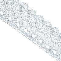 Мереживо макраме 8,0 см колір - білий