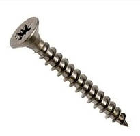 Шуруп 3.5х12 універсальний нержавіючий А2 потай PZ (500 шт/уп)