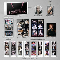 Подарочный бокс K-pop BlackPink Born Pink 10 предметов