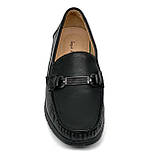 Чоловічі мокасини туфлі шкіряні чорні весна-осінь Sergio Billini B9189 розмір 40, фото 3