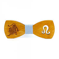 Дерев'яна Краватка Метелик Gofin Знак Зодіака Лев Gbdh-8269 PI, код: 2341348