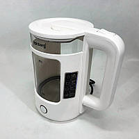Тихий электрический чайник Rainberg RB-2220 / Маленький электрочайник / WJ-950 Чайник дисковый mun