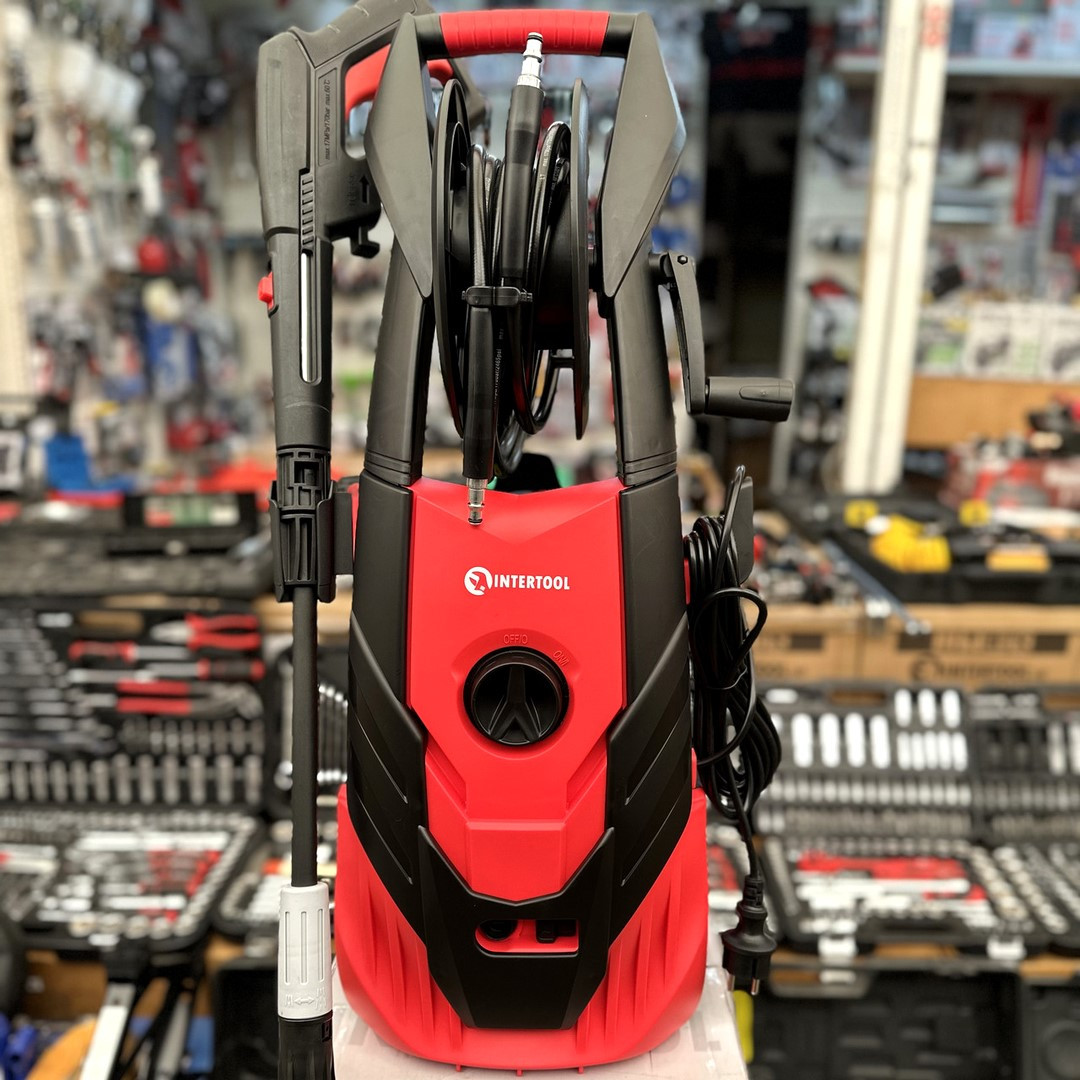 Автомобильные мойки самообслуживания 1800Вт/ 140бар INTERTOOL, Мойку ...