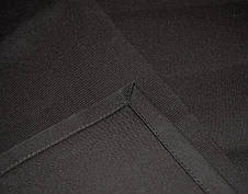Серветка 45х45 Чорна з тканини СТ-245 для Сервірування Бавовна+ПЕ, фото 2