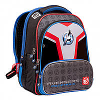 Каркасный школьный рюкзак (S, 36x27x18см) YES S-30 Juno Ultra Premium Marvel.Avengers 557364