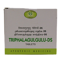 Трифала Гулгулу ДС, 100 таб, Triphala Gulgulu DS Avn Ayurveda