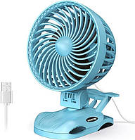 Настольный вентилятор Honyin Small Clip Fan ZLS-F06D вентилятор с прочным зажимом