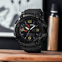 Фирменные спортивные часы SKMEI 1520BK, Часы для военнослужащих, Мужские XC-795 тактические часы mun