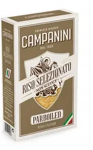 Рис пропарений Campanini Riso selezionato 1000г. Італія