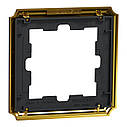 MERTEN D-Atique Рамка 1-постова золото 24к MTN4010-4741, фото 3