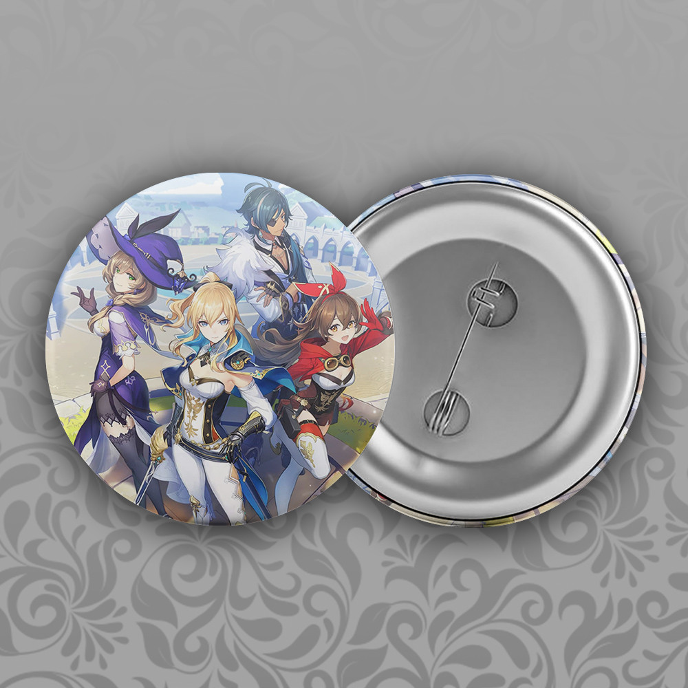 Значок 32 мм Ігри Genshin Impact, фото 1