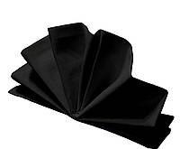 Салфетка 45х45 Чёрная из ткани СТ-245 для Сервировки Хлопок+ПЭ