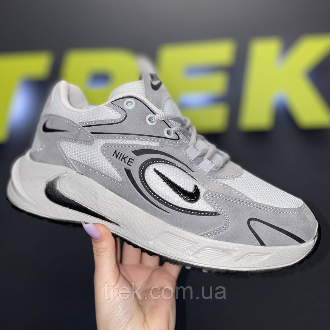 Кросівки чоловічі сірі /10611/-41р, фото 1