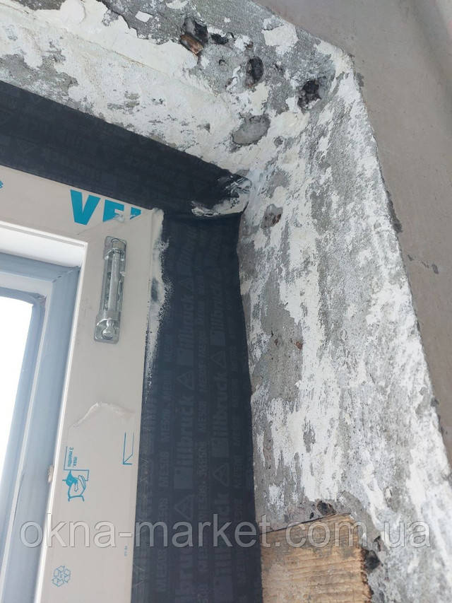 Євромонтаж пластикового вікна VEKA у Києві фото роботи Вікна Маркет