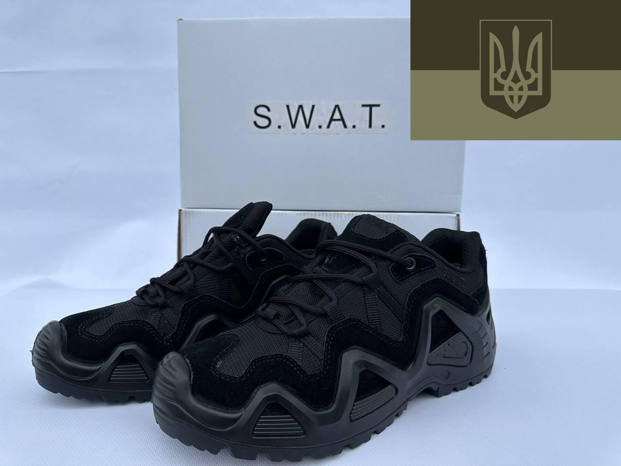 Тактичні легкі черевики кросівки чорні Армійські на літо для чоловіків чорні черевики кросівки ЗСУ Кросовки для поліції на літо