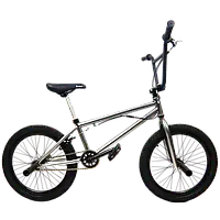 Велосипед Titan 20" BMX Flatland LIGHT Рама-10" Черный Металик