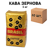 Ящик Кофе в зернах Alvorada Cafe Brasil 1кг (в ящике 10 шт)