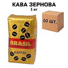 Ящик Кави в зернах Alvorada Cafe Brasil 1кг (у ящику 10 шт)