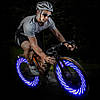 Підсвічування коліс велосипеда на спиці 32 візерунка, на батарейках / Світлодіодна підсвітка на велосипед, фото 2