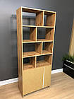Книжкова шафа-стелаж з полицями та ящиками h196*80*35 см, фото 5