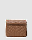 Жіноча сумка Ів Сен Лоран бежева Yves Saint Laurent Beige Toy LouLou In Quilted Leather, фото 3